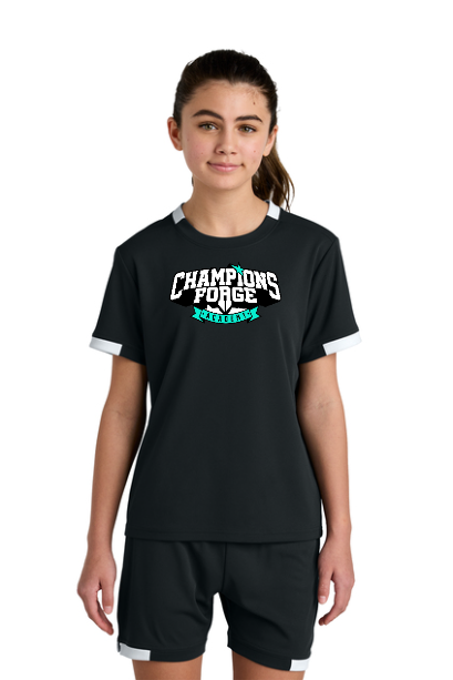Youth Sport-Tek Short Sleeve Crew - Image 2