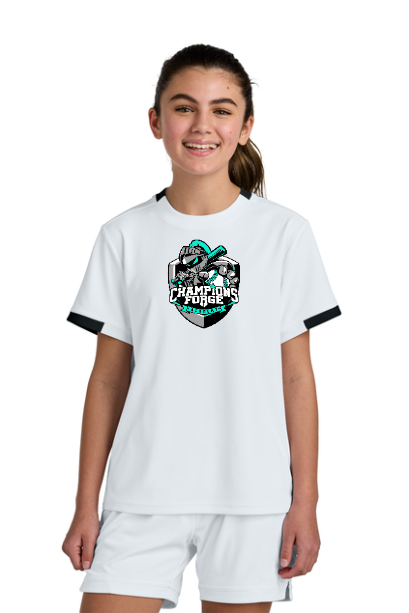 Youth Sport-Tek Short Sleeve Crew - Image 2